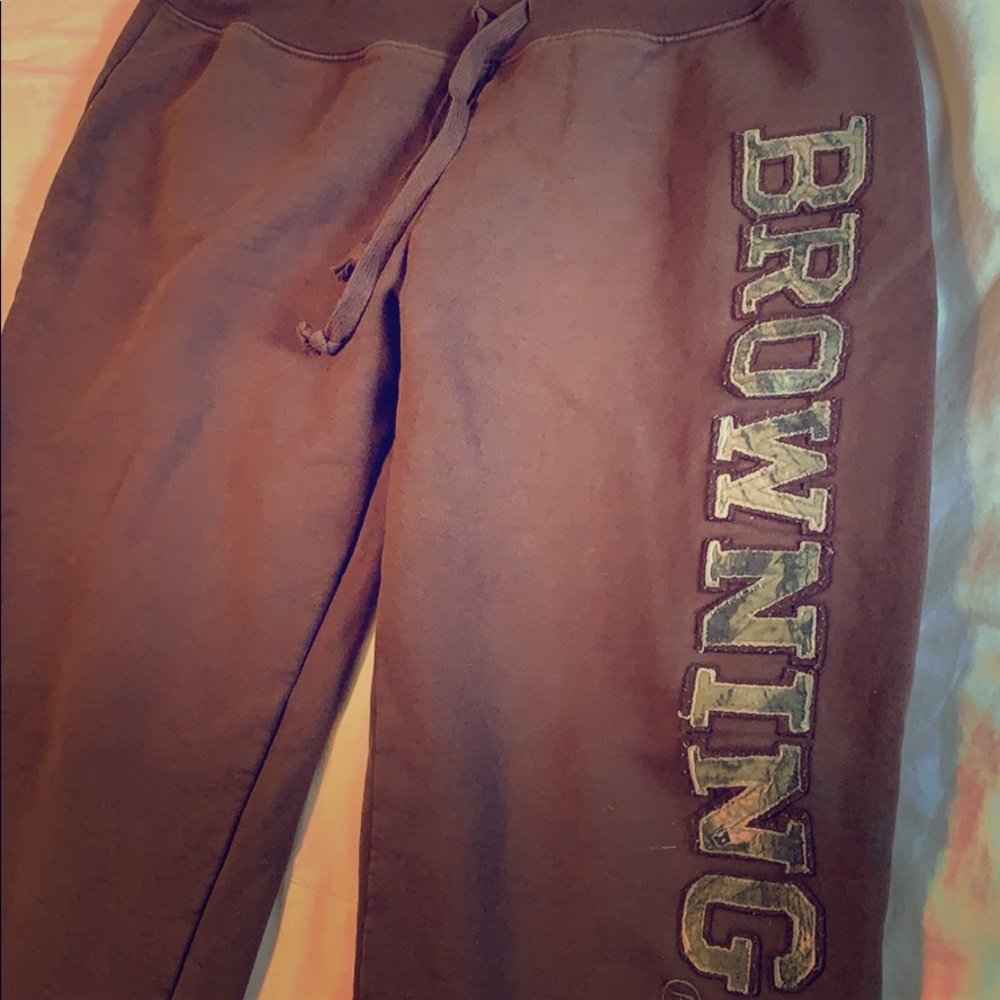 Browning sweat pants